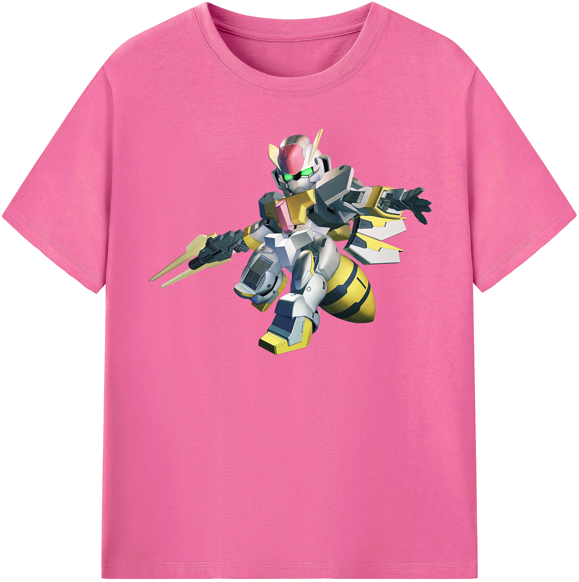 （画像用） 機動戦士ガンダム Mobile Suit Gundam レディースカジュアルプリントTシャツ（綿100％）